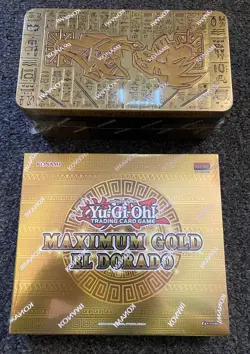 Yu-Gi-Oh! Maximum Gold - El Dorado AND 2021 tin of ancient battles sarcophagus 83717855385 - Image 1
