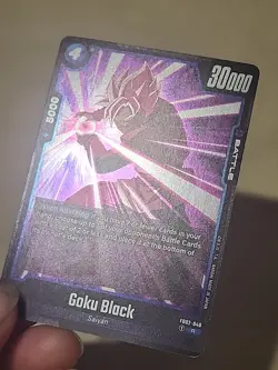 Dragon Ball Super Card Game Goku Black FB02-040 R Rare 30,000 Power - Image 3