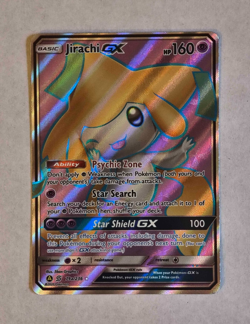Jirachi GX 079A/236 Unified Minds Alternate Art Holo Pokemon Card TCG Single - Image 2
