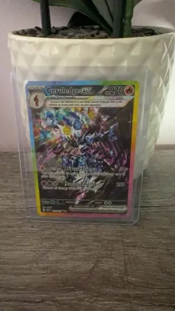 Pokemon TCG Prismatic Evolutions Ceruledge EX Full Art Holo Card 147/131 - Image 1