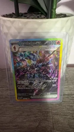 Pokemon TCG Prismatic Evolutions Ceruledge EX Full Art Holo Card 147/131 - Image 2