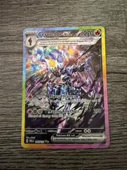 Pokemon TCG Prismatic Evolutions Ceruledge EX Full Art Holo Card 147/131 - Image 3