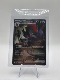 Pokemon TCG N's Zoroark EX Holo Card 185/159 Sv09: Journey Together - Image 1