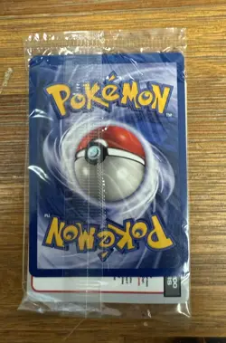 Pokemon WB First Movie Mewtwo Card Black Star Promo 1999 Sealed - Image 2