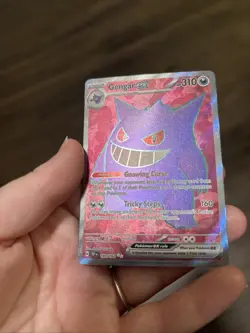 Pokemon TCG Gengar EX Temporal Forces Ultra Rare Card 193/162 - Image 3