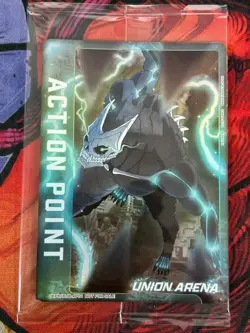 Union Arena TCG - Action Point Card (Kaiju No. 8) Foil Promo SEALED - Image 1