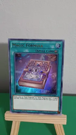 2020 Yugioh Magic Formula Spell Card DUOV-EN087 Ultra Rare Duel Overload - Image 1