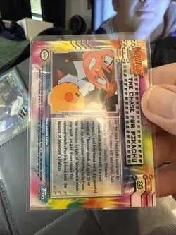 THE CHASE FOR PIKACHU #28 Foil TOPPS Mewtwo Strikes Back Pokemon Card T183 - Image 3