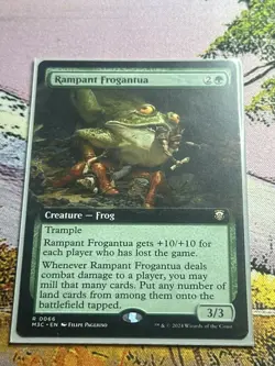 MTG MH3 - Rampant Frogantua Extended Art NM - Image 4