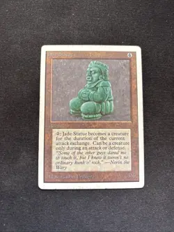 Jade Statue Unlimited Edition Mtg MP - Image 1