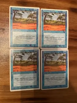 4x Playset MTG Magic the Gathering Complete Set of 4 x4 Cards Fourth Edition 4th - Image 1