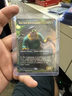 Doc Ock, Evil Inventor - (Borderless) - Marvel's Spiderman (SPE) - MTG Foil - Image 1