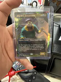Doc Ock, Evil Inventor - (Borderless) - Marvel's Spiderman (SPE) - MTG Foil - Image 2