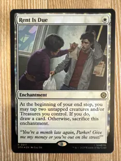 Rent Is Due - Foil SPM NM MTG - Image 1