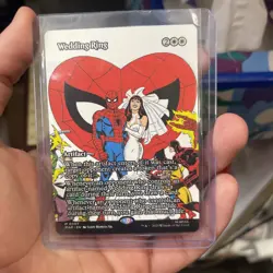 Wedding Ring Borderless 0007 MTG Spider-Man NM/M - Image 1
