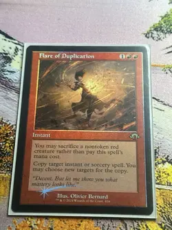 MTG Flare of Duplication Foil ** Modern Horizons 3 ** English (NM) - Image 1