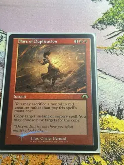 MTG Flare of Duplication Foil ** Modern Horizons 3 ** English (NM) - Image 4