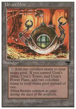 [1x] Urza's Mine (Clawed Sphere) - Slight Play, English - Chronicles MTG Magic - Image 1