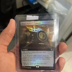 Peter Parker's Camera (Extended Art FOIL) - 0280 - Marvel's Spider-Man MTG - NM - Image 1