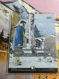 MTG - Rest in Peace - Borderless - Marvels Spiderman - Non Foil - NM - Image 1