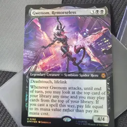 MtG Gwenom, Remorseless (Extended Art) Marvel's Spider-Man Foil - Image 2