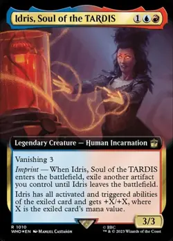 Idris, Soul of the TARDIS - Surge Foil Extended Art DRWHO NM MTG - Image 1