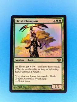 Elvish Champion 241/350 - Foil Light Play, English 8th Edition MTG Magic - Image 2