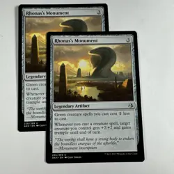 X2 Rhonas's Monument - Amonkhet Regular #236 MTG NM - Image 1
