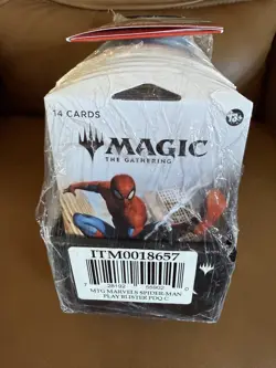 MTG: Magic The Gathering Marvel Spider-Man Play Sleeved Booster Pack IN HAND 🔥 - Image 1