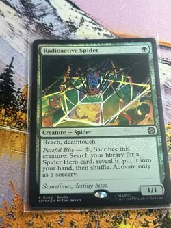 Radioactive Spider *** Bundle FOIL *** - MTG SPM Marvel's Spider Man - NM/MINT - Image 3