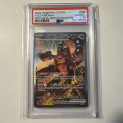 POKEMON VOLCANION EX JOURNEY TOGETHER SIR 182 PSA 10 GEM MINT INVEST - Image 1