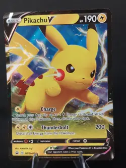 Pikachu V SWSH061 - Black Star Promo Holo Pokemon TCG - Near Mint - Image 1
