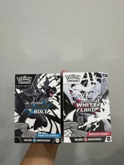 Pokemon Black Bolt & White Flare BOOSTER BUNDLE SET OF 2! Factory Sealed - Image 2