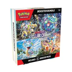 6x Pokemon TCG: Scarlet & Violet - Stellar Crown Booster Bundle LOT - Image 1