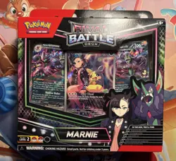 Pokemon TCG Rival Battle Deck Marnie Promo Box - Marnie's Morpeko - Sealed - Image 1