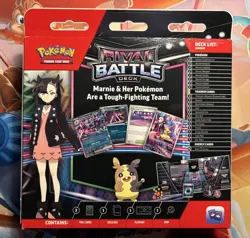 Pokemon TCG Rival Battle Deck Marnie Promo Box - Marnie's Morpeko - Sealed - Image 2