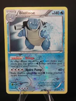 Blastoise 31/149 - Boundaries Crossed Reverse Holo Vintage Rare Pokemon TCG - MP - Image 1