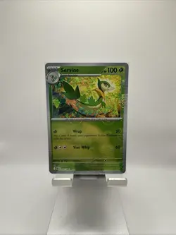 Pokemon TCG Servine Master Ball Reverse Holo 002/086 SV11B Black Bolt Nm - Image 1