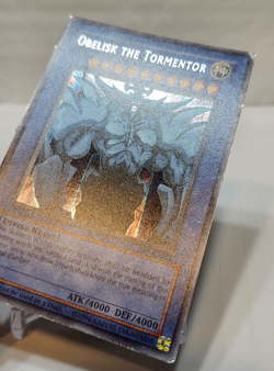 Obelisk the Tormentor JMP-EN004 Secret Rare Limited Edition Promo Yugioh 7742 - Image 3