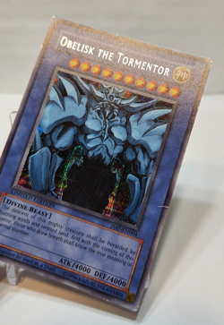 Obelisk the Tormentor JMP-EN004 Secret Rare Limited Edition Promo Yugioh 7742 - Image 4