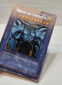 Obelisk the Tormentor JMP-EN004 Secret Rare Limited Edition Promo Yugioh 7740 - Image 4