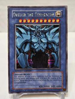 Obelisk the Tormentor JMP-EN004 Secret Rare Limited Edition Promo Yugioh 7739 - Image 1