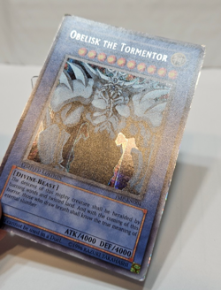 Obelisk the Tormentor JMP-EN004 Secret Rare Limited Edition Promo Yugioh 7739 - Image 3