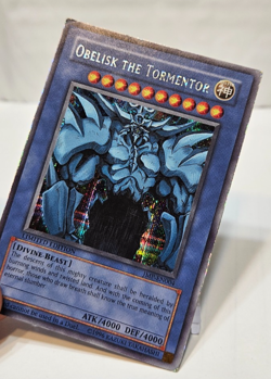 Obelisk the Tormentor JMP-EN004 Secret Rare Limited Edition Promo Yugioh 7739 - Image 4