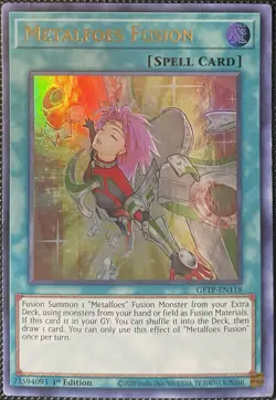 Metalfoes Fusion GFTP-EN118 Ghosts from the Past 1st Edition - Yugioh Card - Image 1