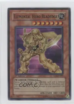 SR - Elemental HERO Bladedge 1st Ed. YuGiOh Energy #EEN-EN007 2005 READ - Image 1