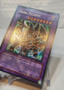 Dark Paladin DMG-001 Secret Rare Limited Edition Promo Yugioh 7736 - Image 3