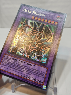 Dark Paladin DMG-001 Secret Rare Limited Edition Promo Yugioh 7735 - Image 3