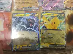 Pokemon 10 EX Card Lot: Pikachu, Reshiram, Zekrom, JT, White Flare, Black Bolt - Image 2