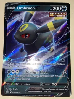 Umbreon V SWSH203 SWSH: Sword & Shield Promo Cards Holo - Image 1